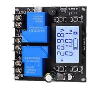 Programmable Battery Module 30 A Relays LCD Screen Automatic Low Voltages Cutoff Switches Board for Power Systems