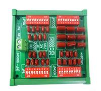 Programmable Capacitor Module 1nF to 9999nF Adjustable High 4-Digit Display with Screw Terminal Block for Electronic Projects Experiments Education and Circuit (with shell)