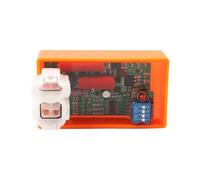Programmable CDI For Motorcycle Lgnition 6 Pin AC CDI Box For CRF230 CB125 For SKUA150 For CBX200 CS125 DM200 For TMX155 GY200 NX150 NX200 Switch Plug(Orange)