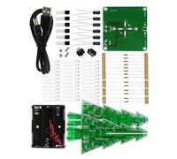 Programmable Christmas Tree Colorful Easy to Build with Multiple Light Modes Educational Circuit Project Christmas Tree Kit