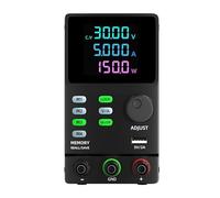 Programmable DC Bench Power Supply, 30V 60V 200V 300V Adjustable Regulated Power Supplies,RS232 Software Connect High Sensitivity Control