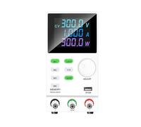 Programmable DC Bench Power Supply, 30V 60V 200V 300V Adjustable Regulated Power Supplies,RS232 Software Connect High Sensitivity Control