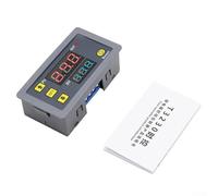 Programmable Digital Delay for Relay Module with Dual LED Display, 1 sec-999 hrs Range, 18 Operating Modes, 20A AC 110-220V, for Industrial Automa