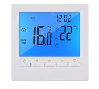 Programmable Digital Thermostat 3A Weekly Room Temperature Controller for Efficient Home Heating Blue Backlight
