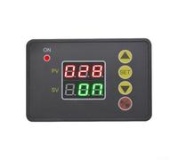 Programmable Digital Timer Relay Module DC 12V | ABS Housing, LED Display, Â±3s Accuracy/24h, 100k Cycles, 67x45x34mm, <1W