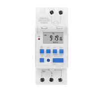 Programmable Digital TIMER SWITCH Time Relay Control 220V AC 16A Din Rail Mount(110V AC)