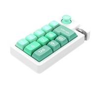 Programmable Keyboard | Editing Keyboard, Hot-Swappable Ergonomic Number Pad with Joystick for Video Editing Graphic Design Workplace Women Men