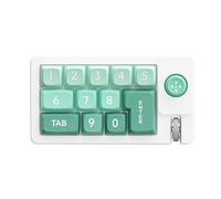Programmable Keyboard, Rgb Mechanical Keypad, Hot-Swappable Wired Design, Built-In Joystick Control, Single-Handed Layout, for Graphic Design Workplace Computer Use, 5.39x2.95x1.5 Inches