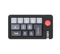 Programmable Keypad- ABS 5.39in | Hot-Swappable RGB Number Pad With Joystick | Wired Gamming Keyboard | Gamming Macro Keyboard For Gamiing, Streaming, And Productivity Ideal For PC, Editing, And Music