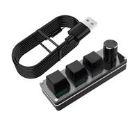 Programmable Keypad - Keypad Programming for Work | Computer Accessories, Programmable Keyboard Silent for Travel Game Study Business Work