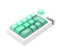 Programmable Keypad - RGB Backlit Mechanical Game Pad, Hot-Swappable Wired Number One-Handed Keyboard with Joystick, Custom Macro Control Layout | Office, Graphic Designers, PC gamings, Workstations
