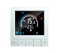 Programmable LCD Thermostat for Floor Heating with Smart Daily and Weekly Scheduling, Child Lock Safety, and Manual Automatic Temperature Control Modes (16A)