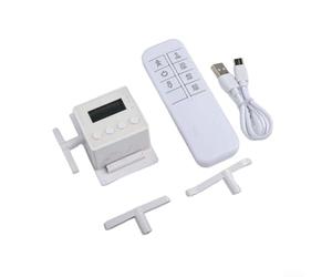 Programmable Remote Light Switch Controller RF Wireless Auto Timer Countdown Energy Saving Long Battery Life Easy Setup Operates Through Walls User-Friendly For Dorm Elderly Bedroom Living Room