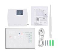 Programmable Smart Digital Thermostat Room Temperature Controller with LED Touchscreen WiFi Connection Replacement for Home Home Market Factory School Office Hotel Gas Boiler