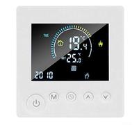 Programmable Smart Thermostat for Tuya WiFi Floor Heating Control with App Button Child Lock and Saving Mode Compatible with Water Electric Underfloor Systems(16A)