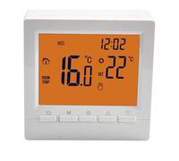 Programmable Smart Thermostat, Wall Mounted Thermostat Gas Boilers Heating Temperature Controller with Large Screen LCD Display, NO-WIFI