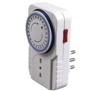 Programmable Socket Poly Pool PP1408 Daily Timer, White Color, For The