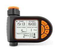 Programmable Sprinkler Timer with Rain Delay - Waterproof Digital Hose Controller for Automatic & Manual Garden Watering