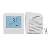 Programmable Thermostat for Gas Boiler, Digital LCD Room Thermostat, 5A Switch Relay, 7-Day Heating Controller