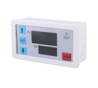 Programmable Timer Relays Switches Digital Cycle Delay Module With LED Display 5-30V For Lighting Pumps Motor Control LED Display Relays Module