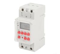 Programmable Timer Switch AHC15A with 16 Weekly On/Off Cycles for Efficient Automatic Device Control and Button Design