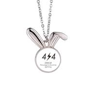 Programmer 404 Error Page Rabbit Necklace Pendant Bunny Animal Jewelry Gift
