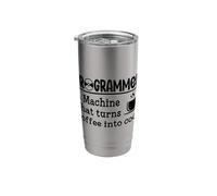 Programmer A Machine That Turns Coffee Into Code Stainless Steel Insulated Tumbler