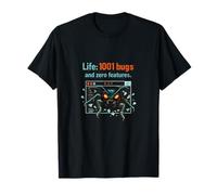 Programmer Adulting Bug 0.1.1 Life 1001 Bugs Quote T-Shirt