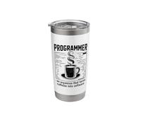 Programmer an Organism That Turns Caffeine Into Software Stainless Steel Insulated Tumbler