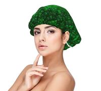 Programmer Binary Data Coding,Adult's Satin Sleeping Cap - Women's Elastic Sleep Bonnet, Adjustable Overnight Hair Cover