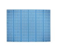 Programmer Blue Binary Computer Code,500 Pieces Puzzles for Adults-Wooden Jigsaw Puzzle for Adults Elderly