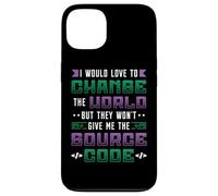 Programmer Change The World Source Code Programming Case for iPhone 13