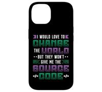 Programmer Change The World Source Code Programming Case for iPhone 14
