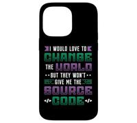 Programmer Change The World Source Code Programming Case for iPhone 14 Pro Max