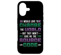Programmer Change The World Source Code Programming Case for iPhone 17