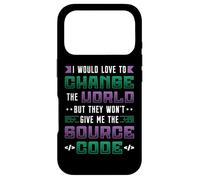Programmer Change The World Source Code Programming Case for iPhone 17 Pro