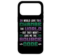 Programmer Change The World Source Code Programming Case for iPhone 17 Pro Max