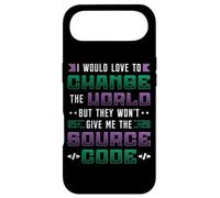 Programmer Change The World Source Code Programming Case for iPhone Air