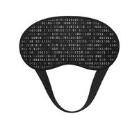 Programmer Code Black Black, Full Eye Covers Light Blocking Eye Masks Blackout Sleep Eye Muffs