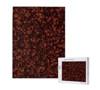 Programmer Code Red,500 Pieces Wooden Jigsaw Family Game Jigsaw Puzzles for Adults Teens