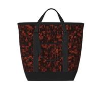 Programmer Code Red,Lunch Bags Large Capacity Insulated Tote Bag For Women Men Work Picnic Travel