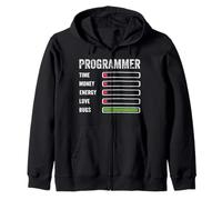 Programmer Coder - Developer Programming Software Engineer Zip Hoodie