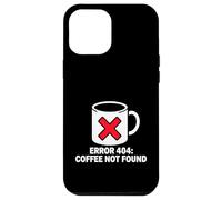 Programmer Coder Error 404 Coffee Not Found Tech Case for iPhone 12 Pro Max