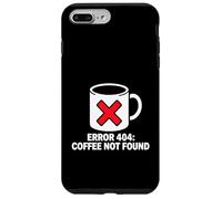 Programmer Coder Error 404 Coffee Not Found Tech Case for iPhone 7 Plus/8 Plus
