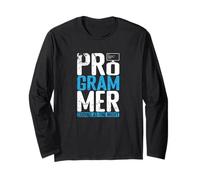Programmer Coding at The Night Long Sleeve T-Shirt