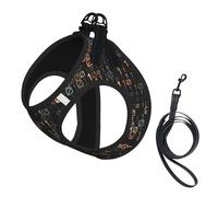Programmer Computer Code,Pet Harness,Adjustable Reflective Dog Harness,Pet Leash Vest,M