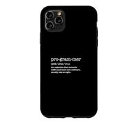 Programmer Definition Geeky Computer Coder Idea Case for iPhone 11 Pro Max