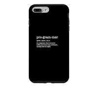 Programmer Definition Geeky Computer Coder Idea Case for iPhone 7 Plus/8 Plus