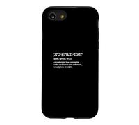 Programmer Definition Geeky Computer Coder Idea Case for iPhone SE (2020) / 7/8