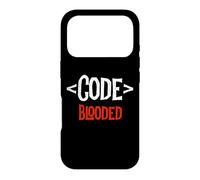Programmer Developer - Code Tag Blooded - Coding Coder Case for iPhone 17 Pro